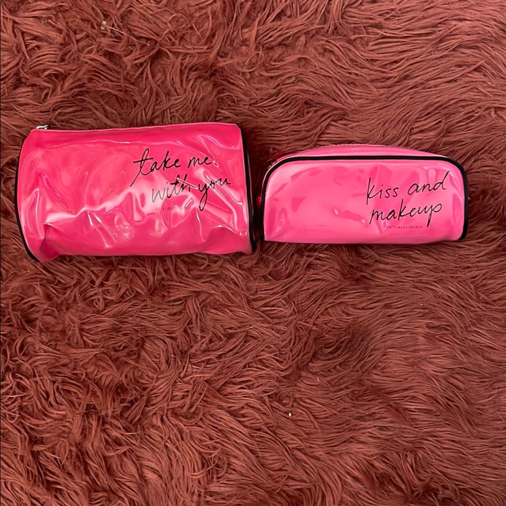 Victoria's Secret Pink Cosmetic Bag Set
